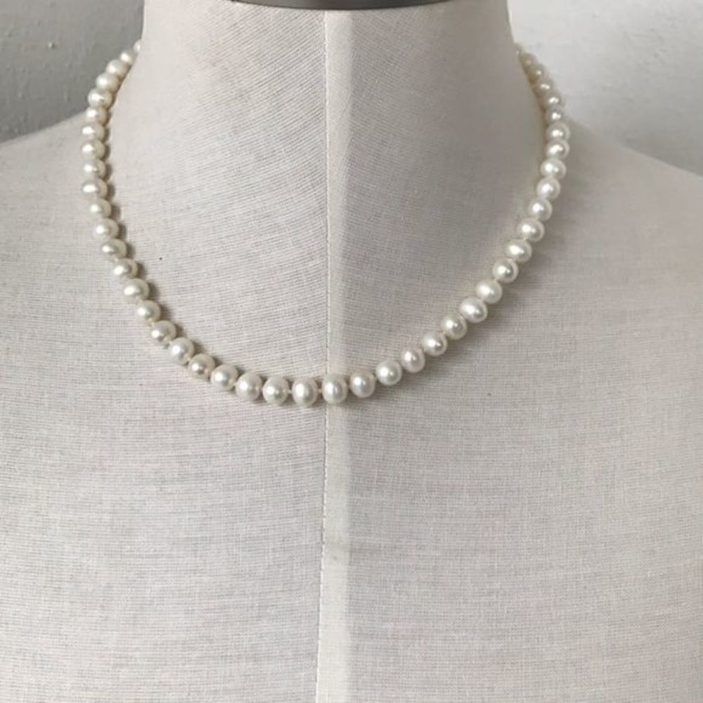 14k real gold and mother of pearl